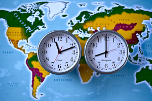 Décalage horaire France Madagascar : heure et fuseaux horaires