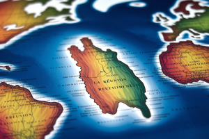 La Réunion carte monde : Atlas & cartes
